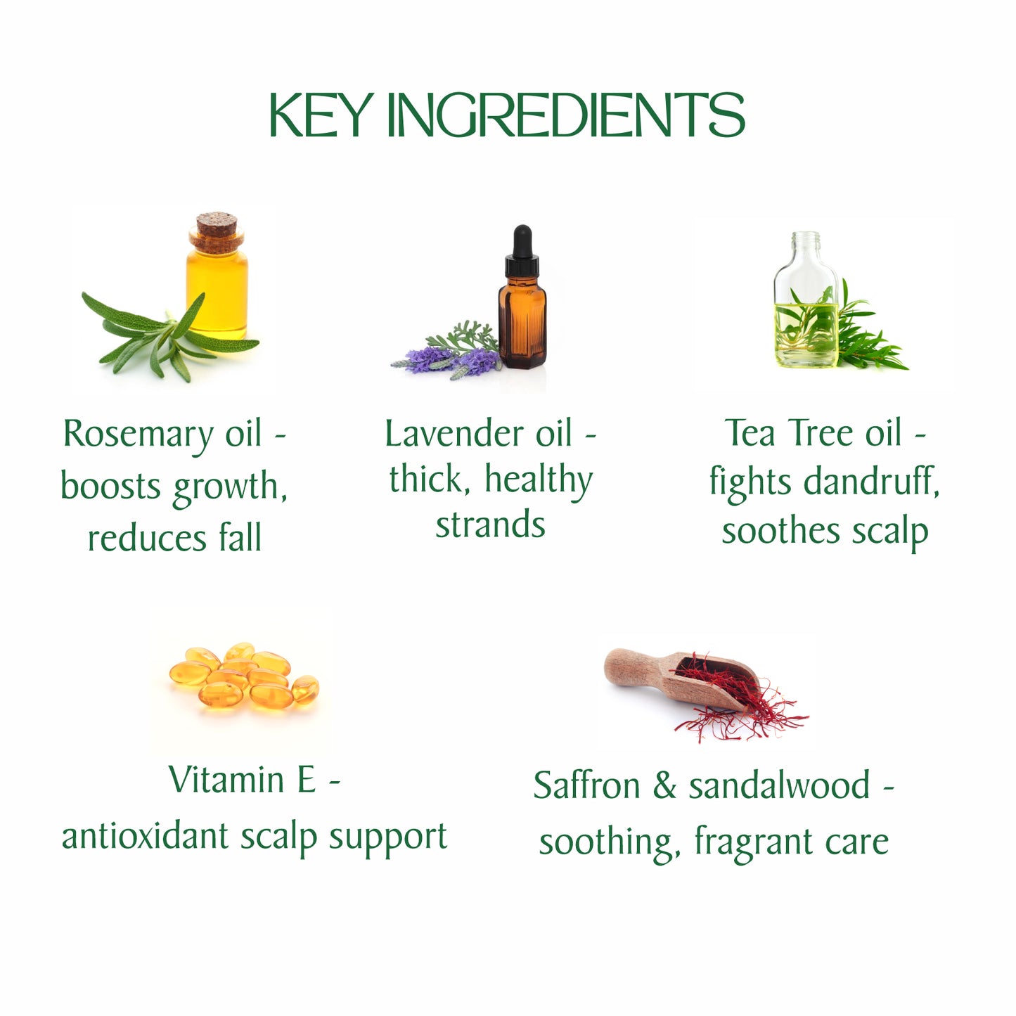 Rosemary Blended Hair Oil