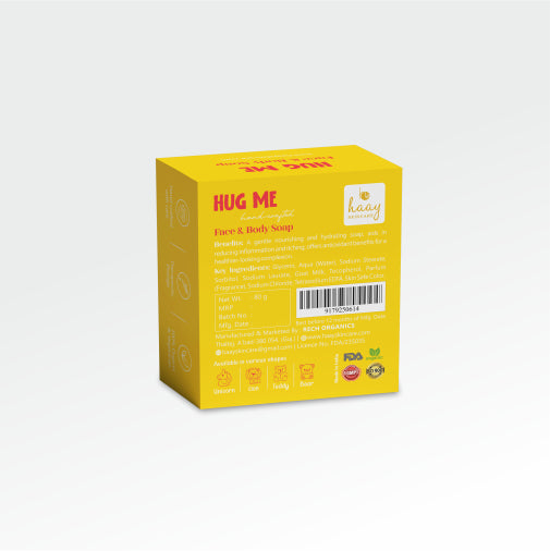 Hippo Hug Me Face & Body Soap Back