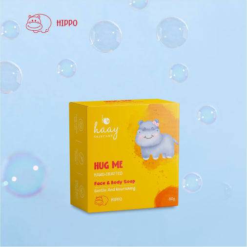 Hippo Hug Me Face & Body Soap