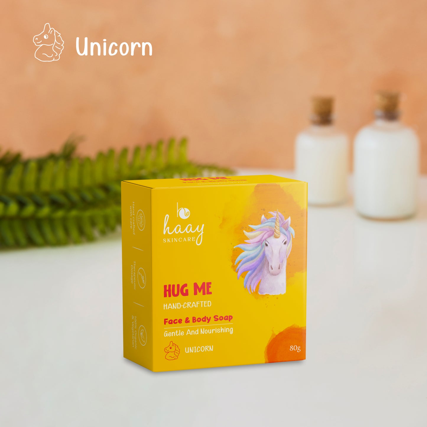 Unicorn Hug Me Face and Body Soap Box