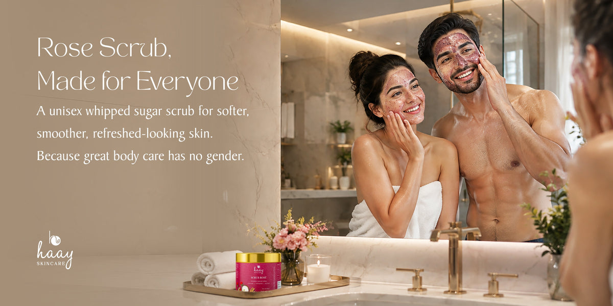 Rose Scrub for Glowing Skin: A Unisex Body Care Essential for Everyone