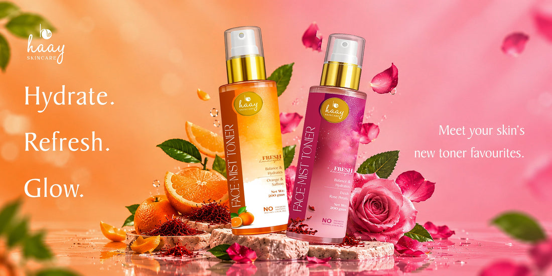 Rose Dew vs Orange Saffron Toner: Which Toner Is Right for Your Skin?