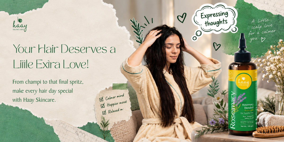 Your Everyday Hair Care Routine with Haay Skincare