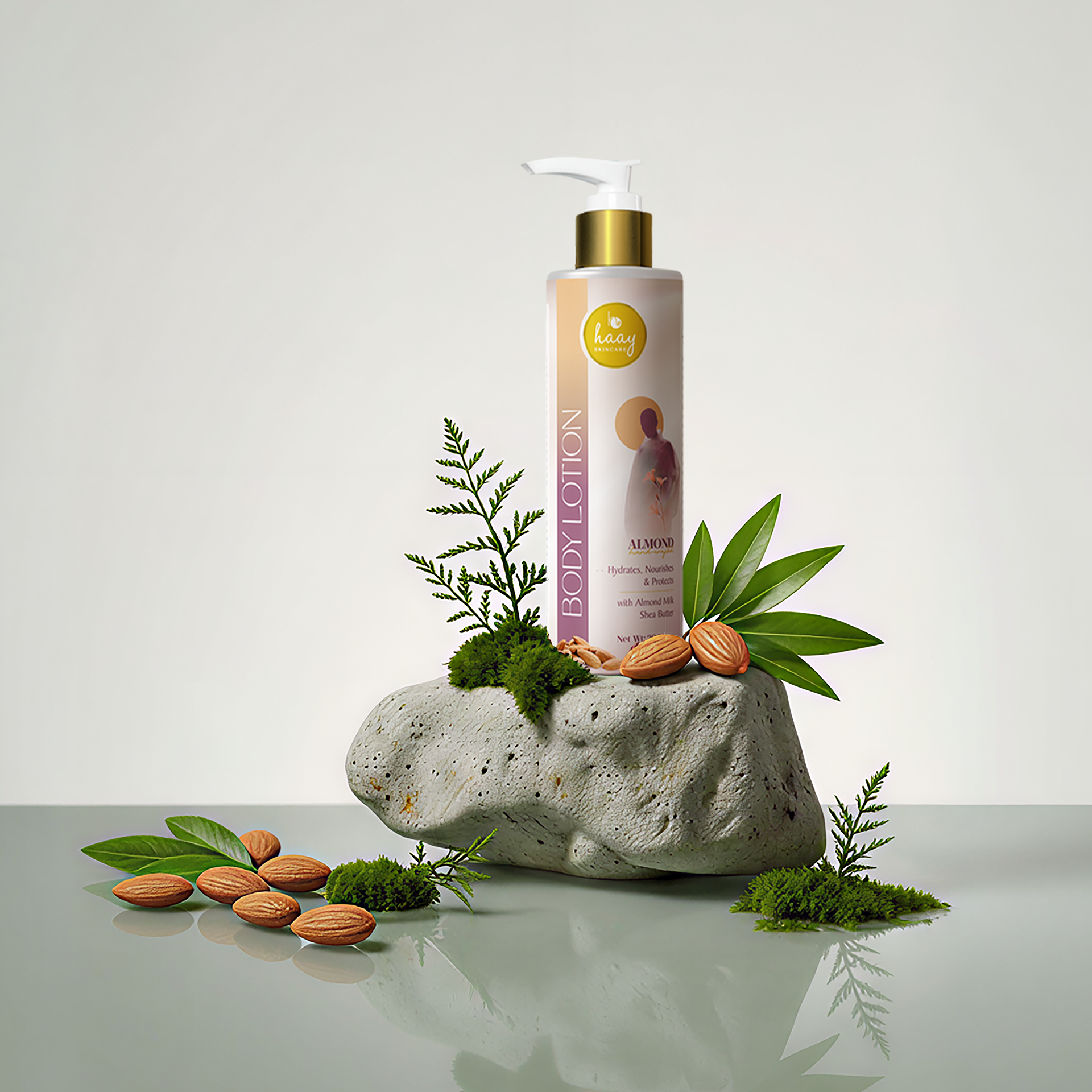 Almond Milk Body Lotion bottle view