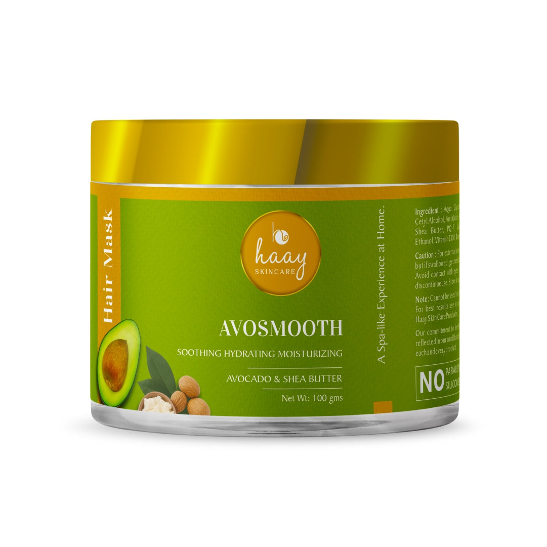 Avosmooth Hair Mask Jar Front View