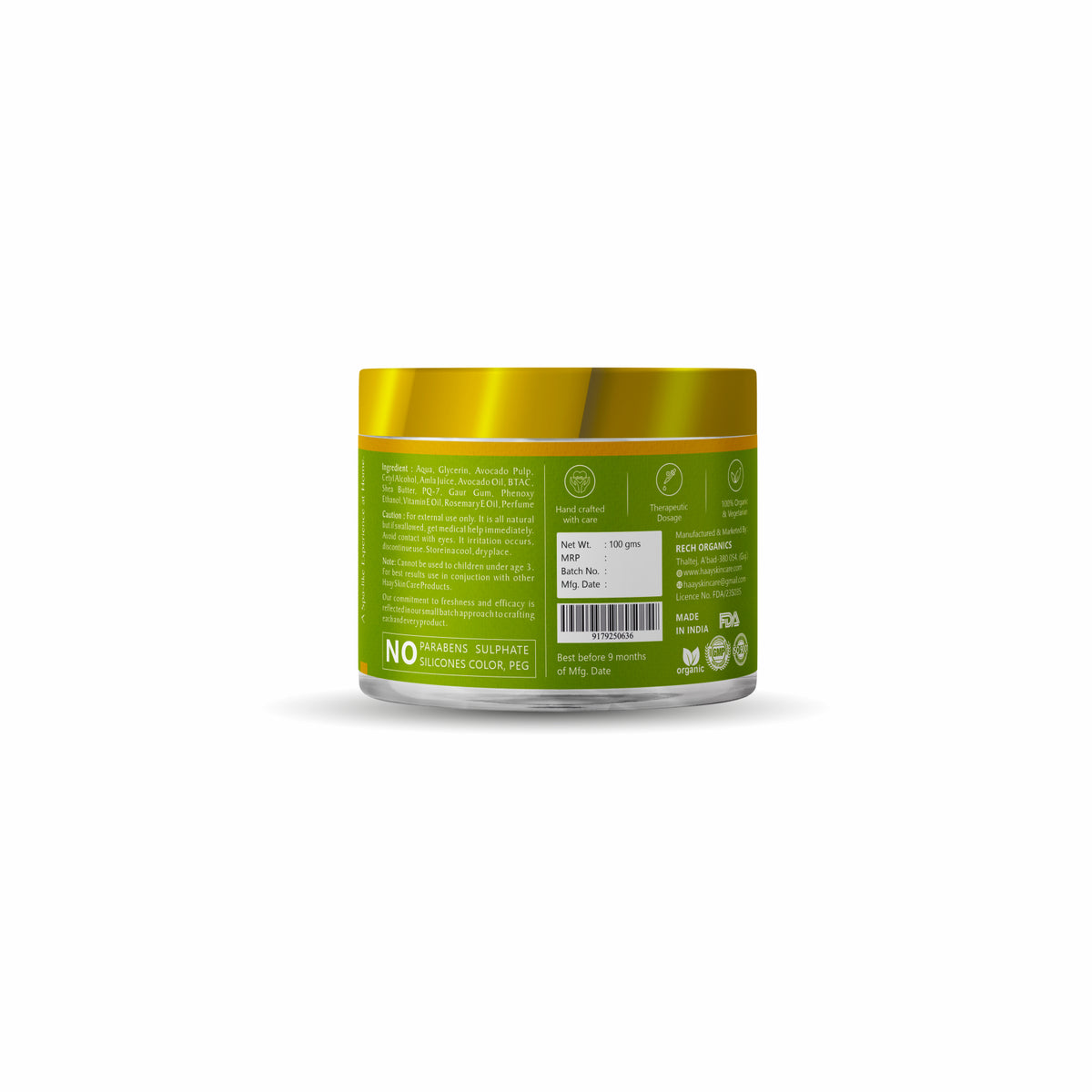 Avosmooth  Hair Mask Product Image