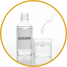 Glycerin - provides gentle hydration 