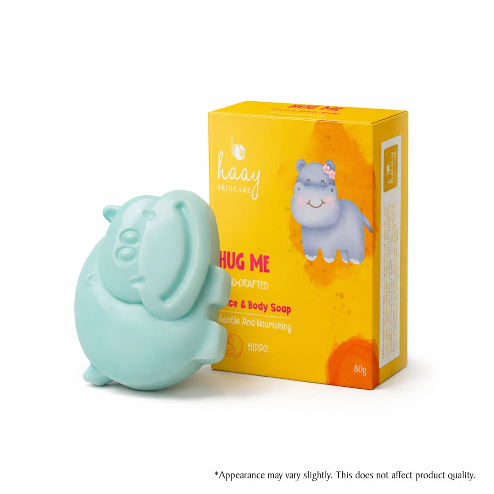 Hippo Hug Me | Gentle and Moisturizing | Face and Body Soap