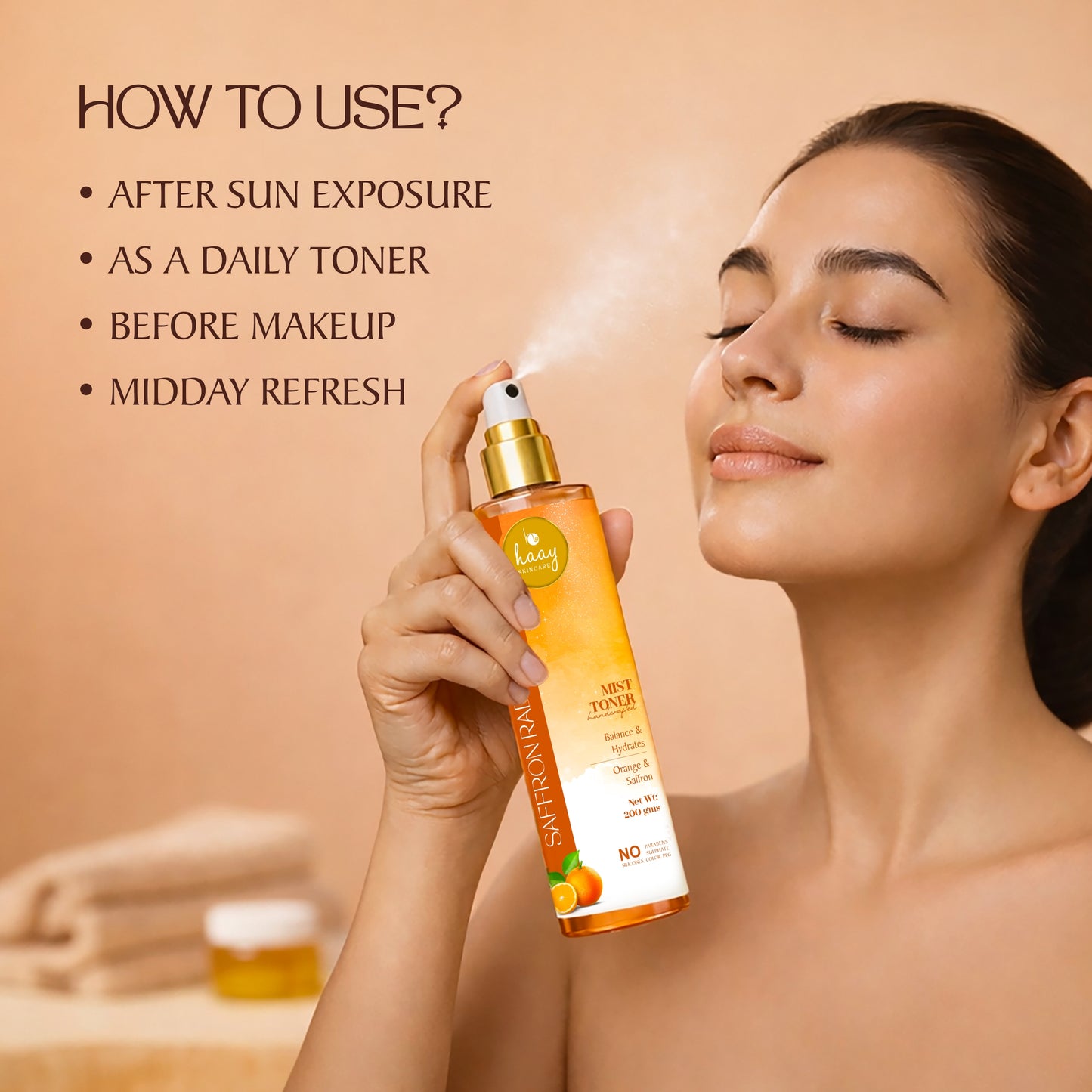 Saffron Radiance Toner