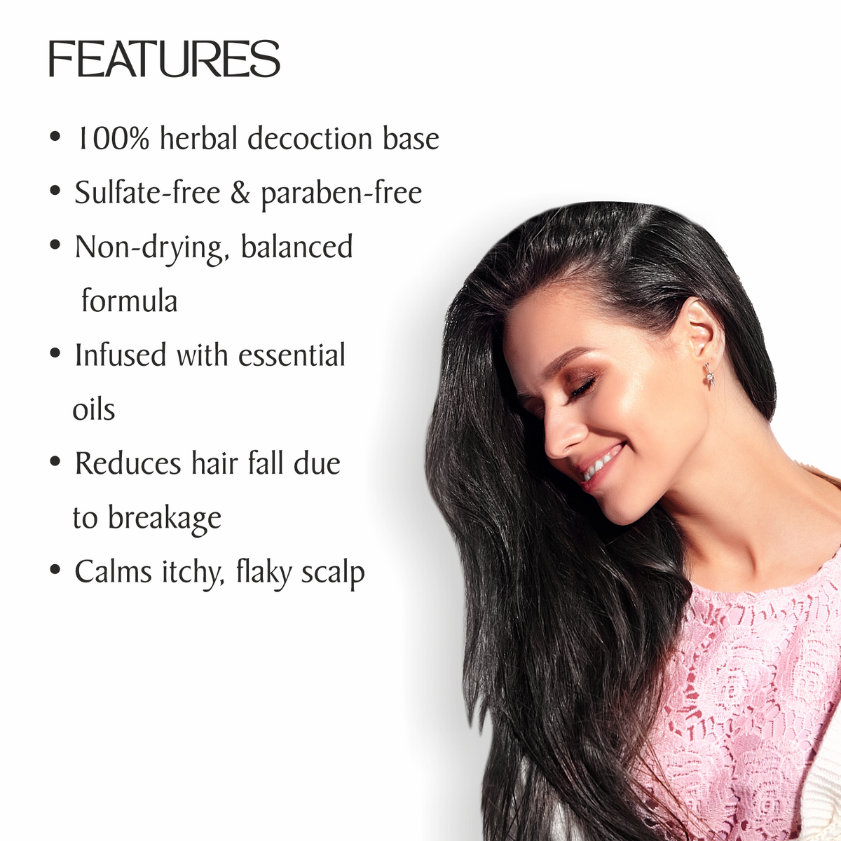 Herbal Hair Shampoo for Hair Growth and Strength