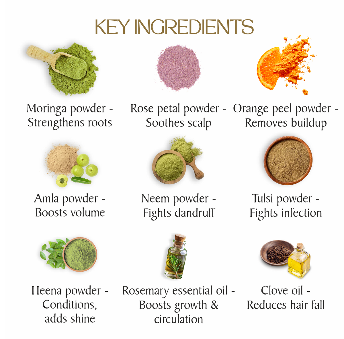 Herbal Hair Shampoo for Nourished Shiny Hair