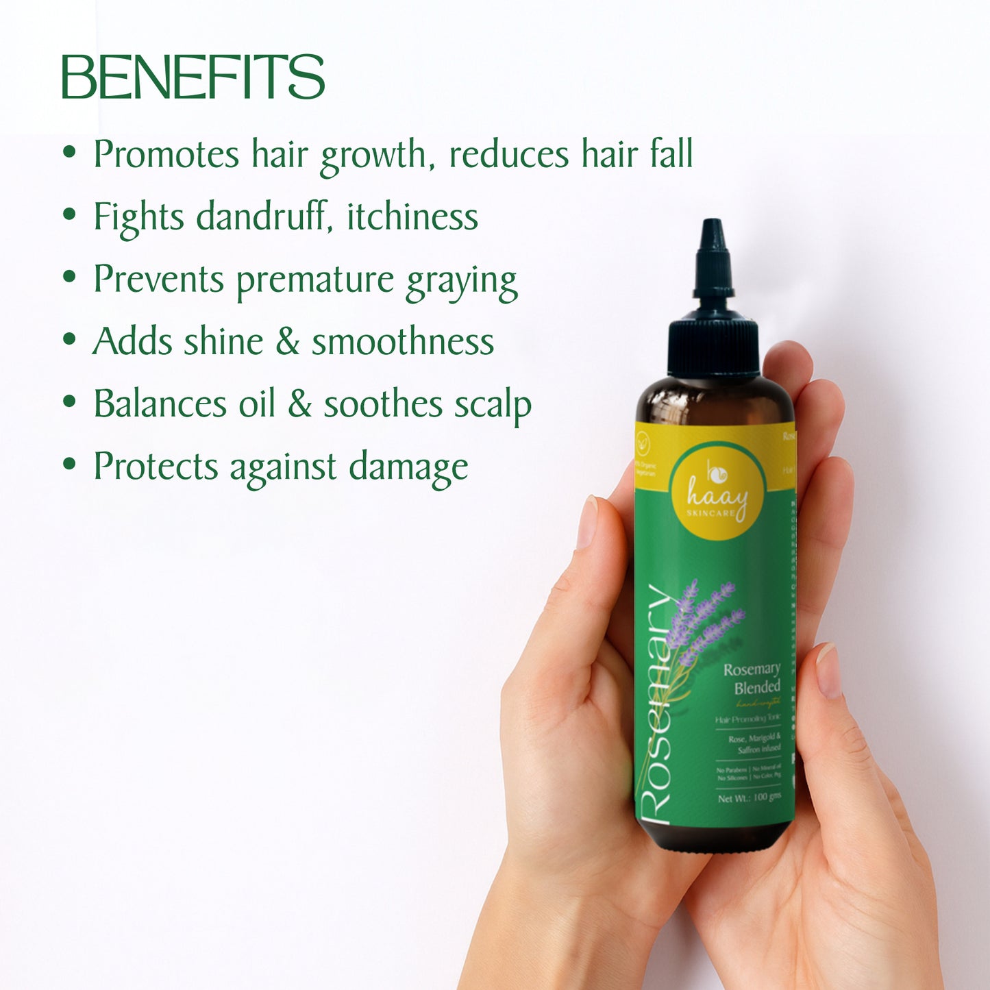 Rosemary Blended Hair Oil