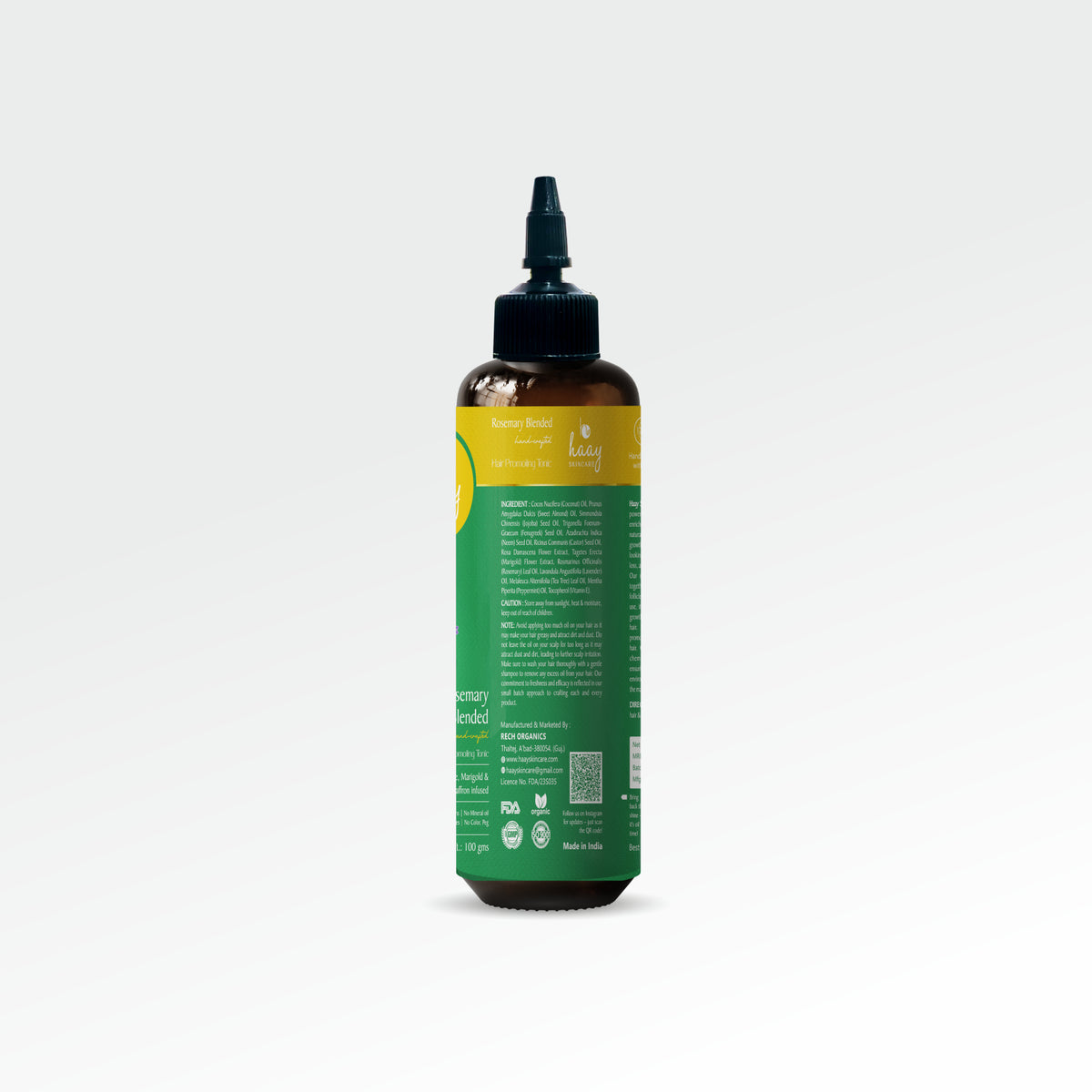 Rosemary Blended Hair Oil