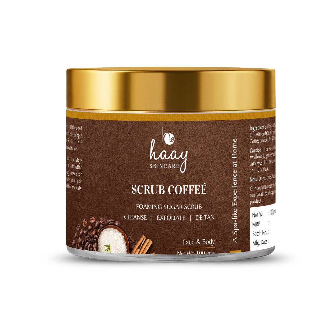 Scrub Coffee Whipped Sugar Scrub Jar
