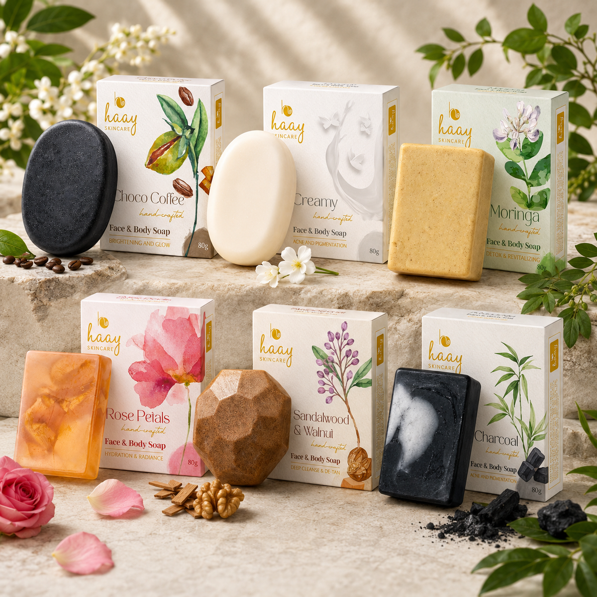 Buy 5 Get 1 Free - Handcrafted Soap Bundle