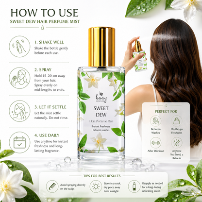 Hair Mist Perfume | Hair Veil - Sweet Dew